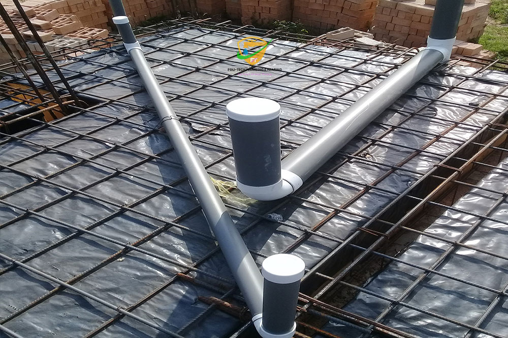 Foli-Tech Plumbing technician installing water heater in Accra, Ghana – expert plumbing services